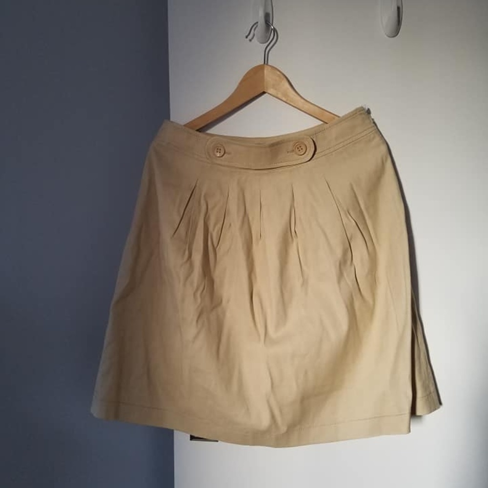 ESCADA Sport Khaki Pleated Skirt 40
